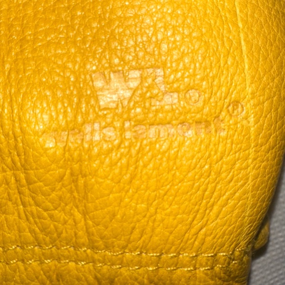 Men's Mustard Leather Gloves - Picture 5 of 7